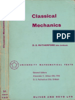 Rutherford Classical Mechanics