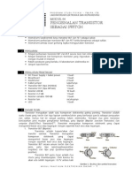 Modul 4 Transistor Sebagai Saklar