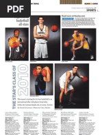 2010 Toronto Star High School Basketball All-Stars