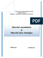 Marché Monétaire & Marché de Change