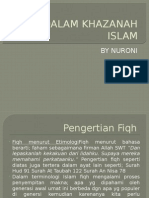 Fiqih Dalam Khazanah Islam