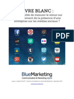 Livre Blanc Le Retour Sur Investissement Des Medias Sociaux