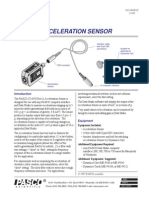 Acceleration Sensor Manual CI 6558 PDF
