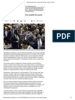 Câmara Derrota Dilma e Retira Projeto de Pauta - Política - Política