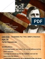 John Doe For President