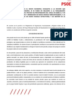 Enmienda Contra La Privatización Del Canal de Isabel II