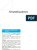 p5 Simple Equation