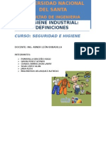 Higiene Industrial Trabajo