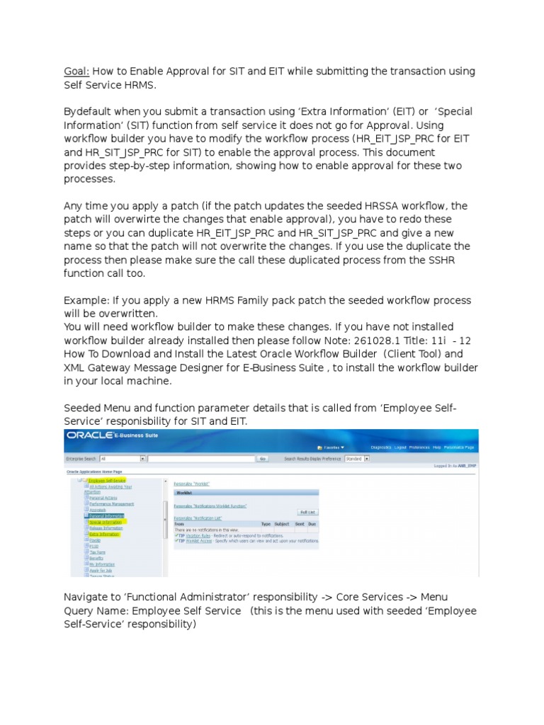 Enable Approval for SIT and EIT Transactions | PDF | Command Line ...