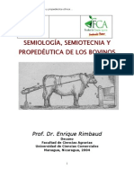 Semiotecnia y Propedéutica Veterinaria