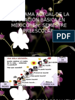 Panorama Actual de la Educación Básica en México  