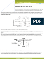 Clasificacin de Las Vocales