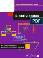 Cabero - E-Actividades. Un Referente Básico para La Formación en Internet