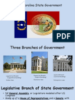 NC State Branches of Government 1