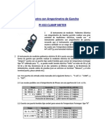 Manual de Operación Del Múltimetro Con Amperímetro de Gancho Con Resistencia de Aislamiento