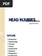 Head Injury: Types and Management | PDF | Traumatic Brain Injury | Injury
