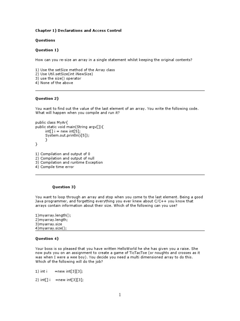Core Java With Examples | PDF