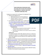 SOP & Flowchart (Student)