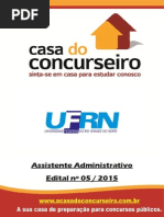 Apostila Ufrn 2015 Assistenteadministrativo