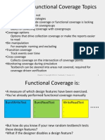 Chap 9 Functional Coverage