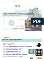 Numicro Gpio: Department of Electrical Engineering