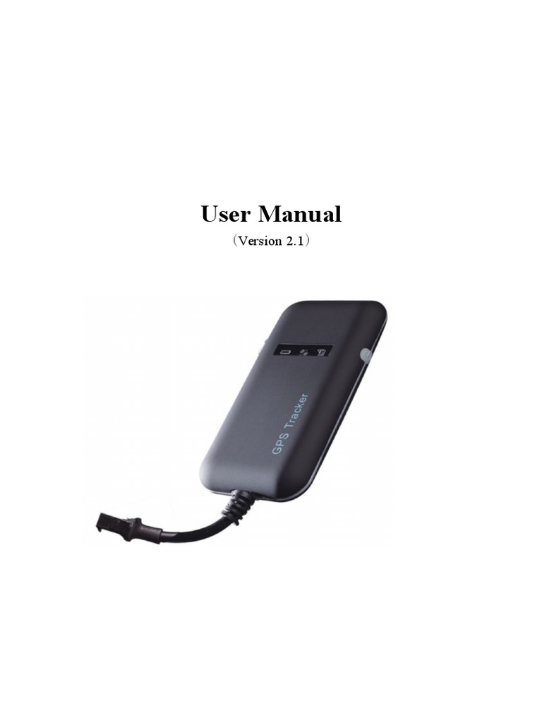 Tk110 User Manual General Packet Radio Service Gsm
