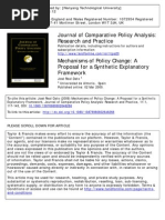 Real-Dato 2009 Mechanism of Policy Change