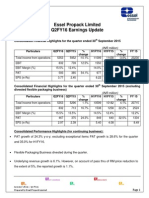 Earnings Update - Q2FY16 (Company Update)