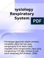 Fisiologi Respiratori Sistem