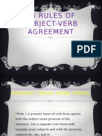 23 Rules of Subject-Verb Agreement
