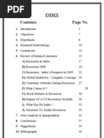 Download Study Based Project on Recession by Faiz Ali SN28784124 doc pdf