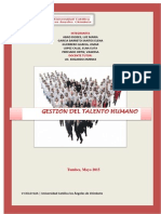 Monografia Gestion Talento Humano - Uladech