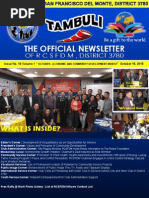 Issue No. 16 Volume 1 “ OCTOBER—ECONOMIC AND COMMUNITY DEVELOPMENT MONTH”  October 15, 2015