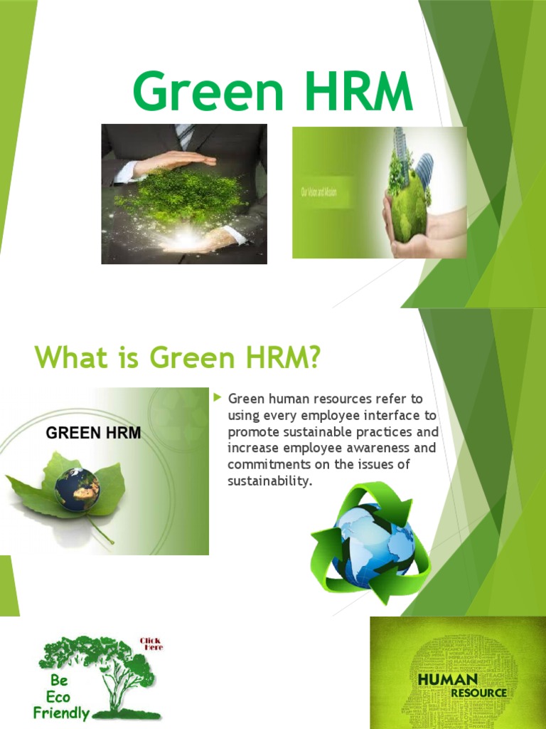 Green HRM Efficient Energy Use Human Resource Management