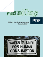 water and change