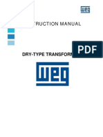 Instruction Manual WEG Dry Type Transformers 10000210724 Manual English