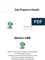 Shehri Presentation Dec 2009 Abuse of State Property in Karachi