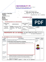 Sesion de Comunicacion Nº3 Elaboracion de Cuadros Comparativos