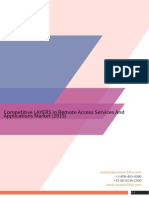 Competitive LAYERS in Remote Access Services and Applications Market (2015)