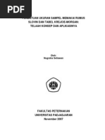 Download Penentuan Ukuran Sampel Memakai Rumus Slovin by indrawansby SN28788021 doc pdf