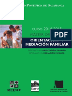 Master en Orientacion y Mediacion Familiar PDF