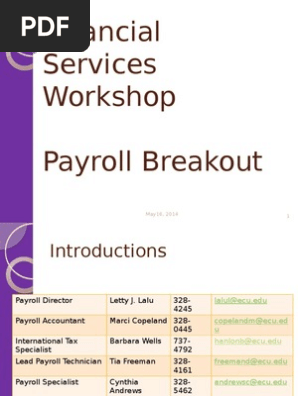 Payroll