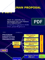 Penyusunan Proposal PKM