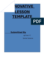 Innovative Lesson Template: Submitted by