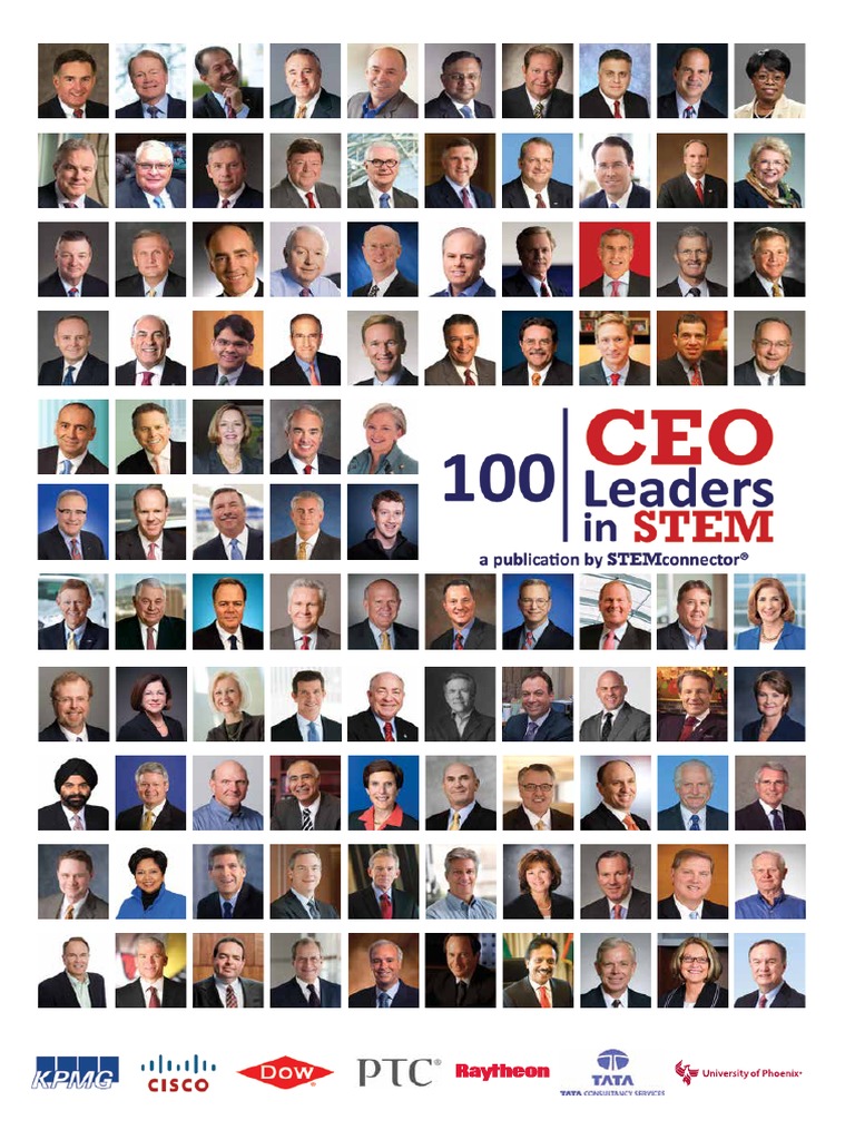 100 CEO Leaders in STEM Web | PDF | Business