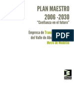 Plan Maestro Metro 2006-2030