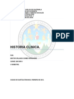 Historia Clinica Daniel