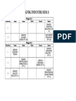 Jadwal Ujian Sem 3