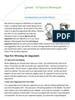 How To Win An Argument - 10 Tips For Winning An.pdf