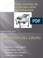 Proceso de Control de Calidad en Una Cinta